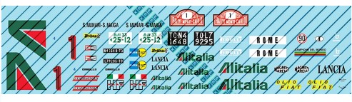 KMP20005 1/20 Lancia Stratos Alitalia 1:20