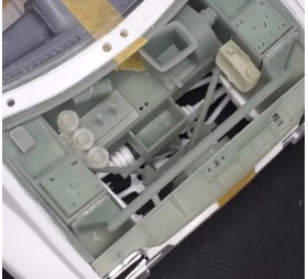 [사전 예약 ~9/16일] TK24121 1/24 MG Metro 6R4 front trunk detail set