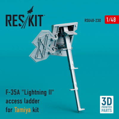 RSU48-0230 1/48 F-35A \"Lightning II\" access ladder for Tamiya kit (3D Printing) (1/48)