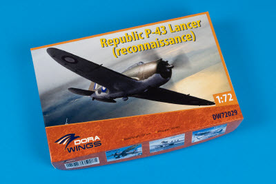 [사전 예약] DW72029 1/72 Republic P-43 Lancer (recon) (1/72)