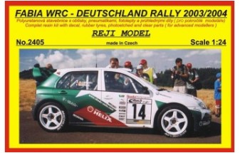 REJ2405 Kit – Skoda Fabia WRC Deutschland Rally 2003 / 2004 1/24
