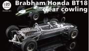 [사전 예약] 20017 1/20 (20025) BRABHAM Honda BT18 clear cowling