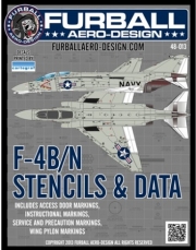 FUR48-013 1/48 F-4B/N Stencils