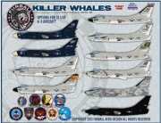 [사전 예약 ~9/23일] FUR48-022 1/48 Killer Whales A-3 Skywarriors