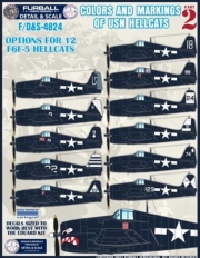 FURF/D&S-4824 1/48 Colors & Markings of F6F-5 HELLCATS PART2