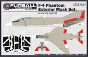 FURFMS-026 1/48 F-4 Phantom Exterior Vinyl Mask Set for the Tamiya Kit