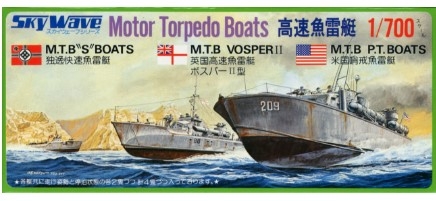 [사전 예약] PITSW-02 1/700 WWII Motor Torpedo Boats