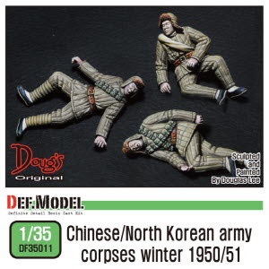 DF35011 1/35 Chinese / North korean army corpses Korea winter1950/51