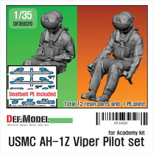 DF35020 1/35 USMC AH-1Z Viper Pilot set (Academy 1/35 kit)