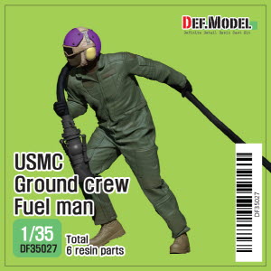 DF35027 1/35 Modern USMC Ground crew Fuel man(included 3D printed nozzle part)