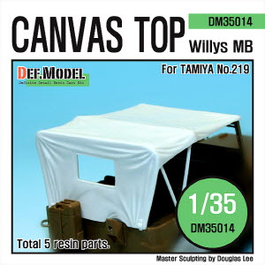 DM35014 1/35 Willys MB CANVAS TOP