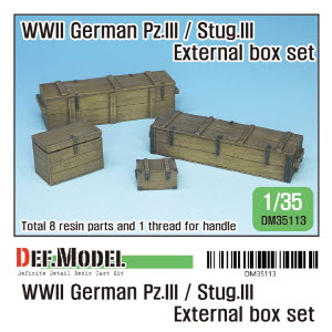 DM35113 1/35 WWII German Pz.III / Stug.III External box set (for Pz.III/ Stug.III kit)