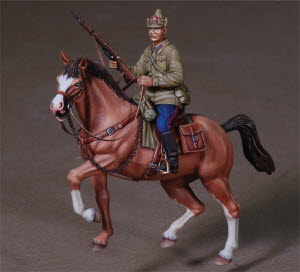 DO35C06 1/35 WWII Russian Mounted trooper