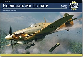 [사전 예약] 40005 1/48 Hurricane Mk IIc trop