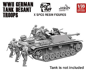 [사전 예약] BR-005 1/35 WWII German Tank Desant Troops (Tank is not included)