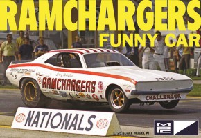 MPC00964 1/25 RAMCHARGERS DODGE CHALLENGER FUNNY CARMPC