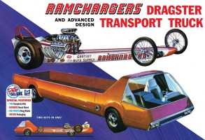MPC00970 1/25 RAMCHARGERS DRAGSTER AND TRANSPORTER TRUCKMPC