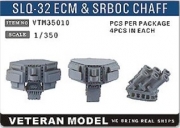 VTM35010 1/350 SLQ-32 ECM & SRBOC CHAFF