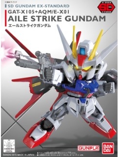 [사전 예약] BAN996728 SD Gundam EX Standard Aile Strike Gundam