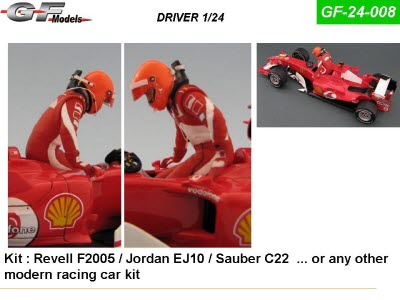 GF-24-008 1/24 Driver (from 2003)