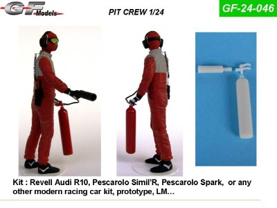 GF-24-046 1/24 Pit crew (extinguisher)