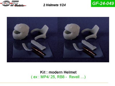 [사전 예약] GF-24-049 1/24 Helmet + Hans (MP4/25 - RB8)