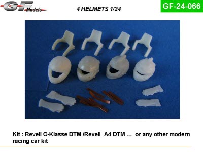 [사전 예약] GF-24-066 1/24 Helmet +Hans (DTM)