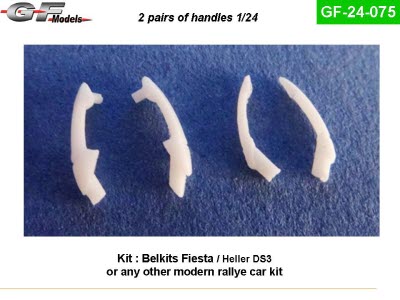 [사전 예약] GF-24-075 1/24 2 pairs of handles Fiesta/ DS3