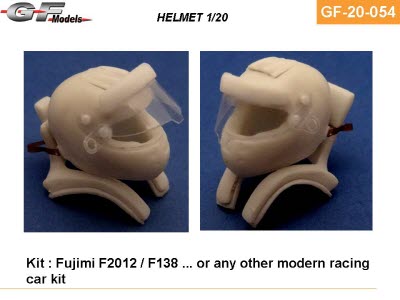 [사전 예약] GF-20-054 1/20 2 Helmets F2012 - F138