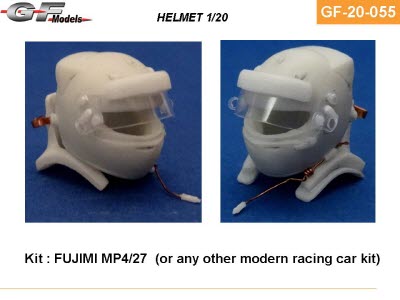 GF-20-055 1/20 2 Helmets MP4/27