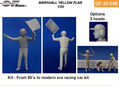 [사전 예약] GF-20-058 1/20 Marshall yellow flag