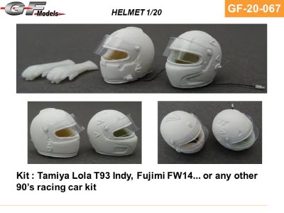 [사전 예약] GF-20-067 1/20 2 Helmets 1992-1993