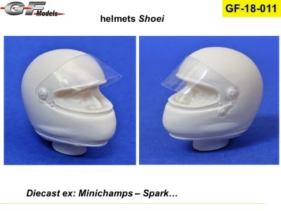 GF-18-011 1/18 Helmet Shoei 92/93…