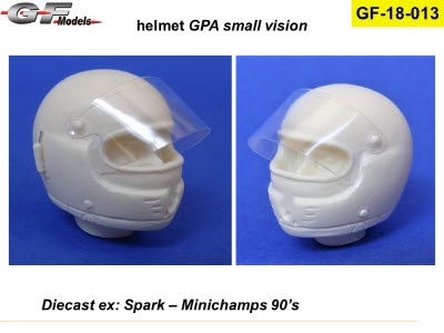 [사전 예약] GF-18-013 1/18 helmet GPA small vision