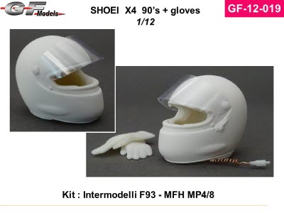 GF-12-019 1/12 Helmet Shoei 92/93…