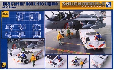 [사전 예약] SKL48007 1/48 USN Carrier Deck Fire Engine