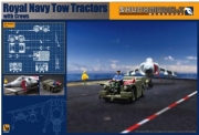 [사전 예약] SKL48017 1/48 Royal Navy Tow Tractors with Crews
