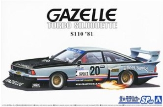 [사전 예약] AOS06701 1/24 Nissan S110 Gazelle Super Silhouette '81