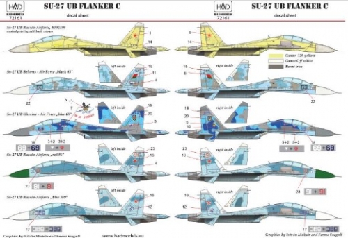 72161 1/72 72161 Su-27 UB