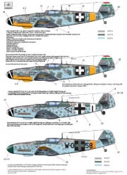 [사전 예약] 72174 1/72 72174 Messerschmitt Bf 109 G-14 (W0+58; Black 1; <2+I)