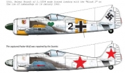 72179 1/72 72179 FW-190 A-4 ( JG54 \"Black 2\"; + captured \"black 2\" for Soviet Army)