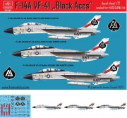 [사전 예약] 72217 1/72 72217 F-14A Black Aces/ USS Nimitz