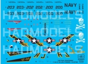72251 1/72 72251 F-14A Jolly Rogers \"the final countdown\" part 2 main actors - In action