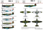 [사전 예약] 48131 1/48 48131 MiG-3 (Russian white 42, red 02, Za Rodina, Za Stalina)