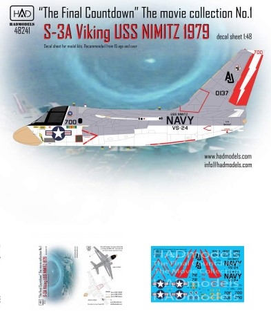 48241 1/48 48241 S-3A Viking \"Final Countdown\" collection