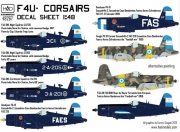 [사전 예약] 48267 1/48 F4U- Corsairs Part 2
