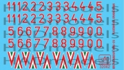 [사전 예약] 32062 1/32 32062 Hungarian National insignias and numbers (1990-1998)