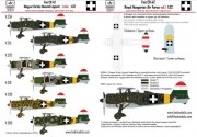 32074 1/32 32074 CR-42 Hungarian Fighters with Cross insignias for ICM kit