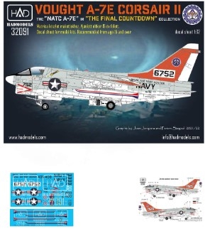 32091 1/32 32091 A-7E US NAVAL Air Test Center \" The final Copuntdown\"
