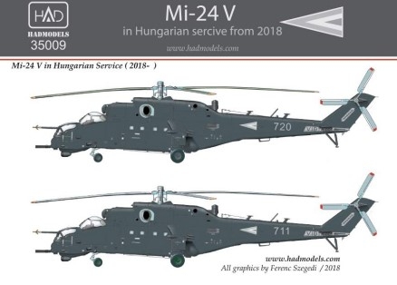 35009 1/35 35009 Mi-24 V in Hungarian Service with new NATO painting from 2018 -